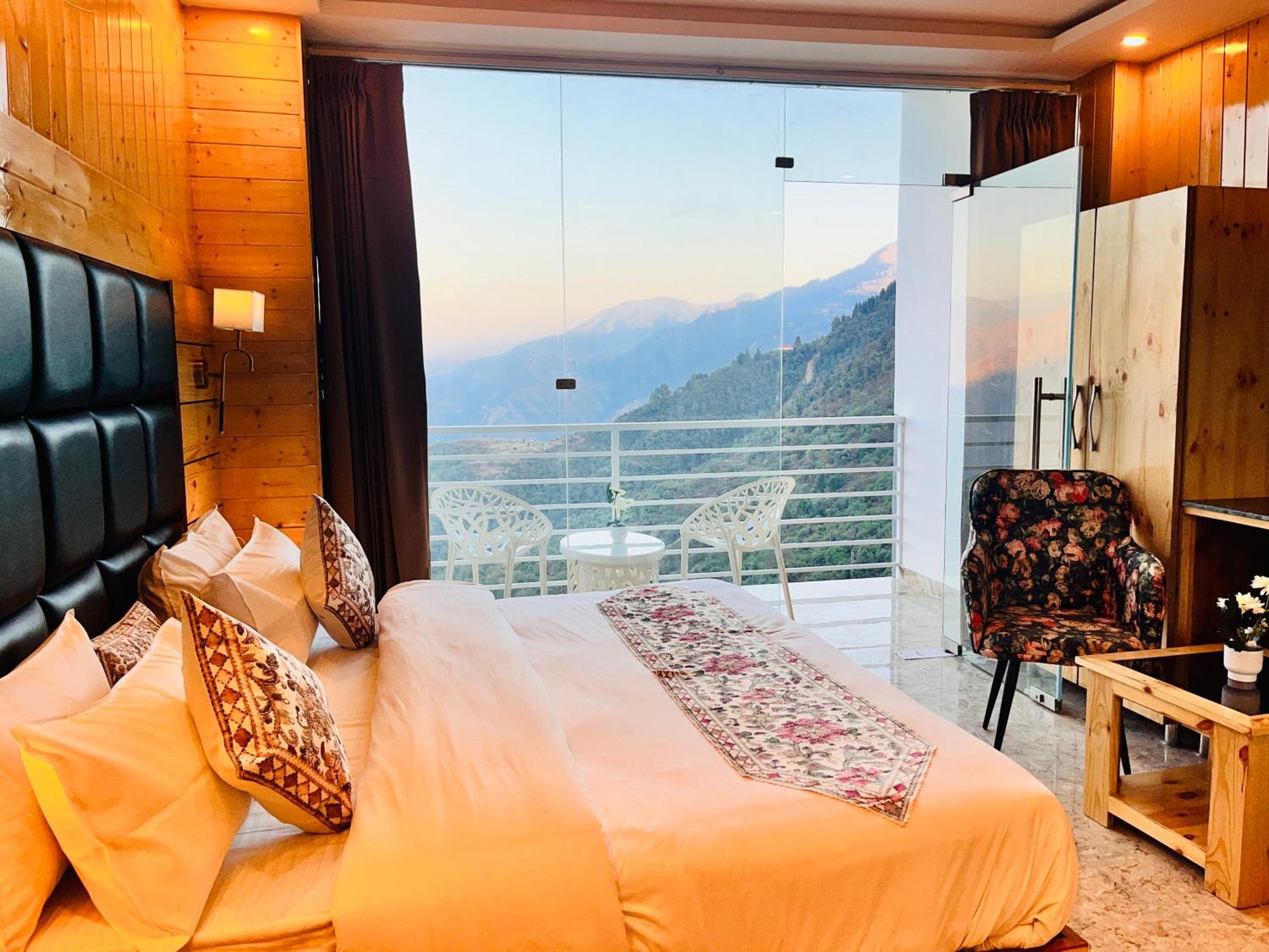 Hotel Hill View, Mussoorie - Near Jw Marriott Mussoorie, M 77377-32479 Eksteriør bilde