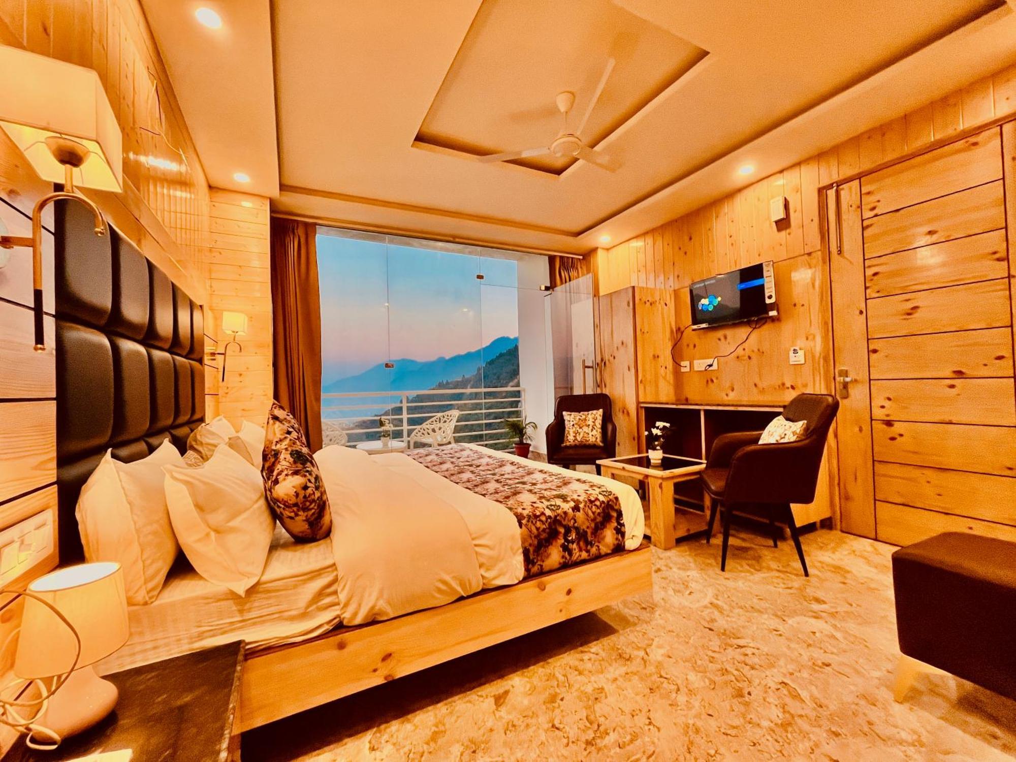 Hotel Hill View, Mussoorie - Near Jw Marriott Mussoorie, M 77377-32479 Eksteriør bilde