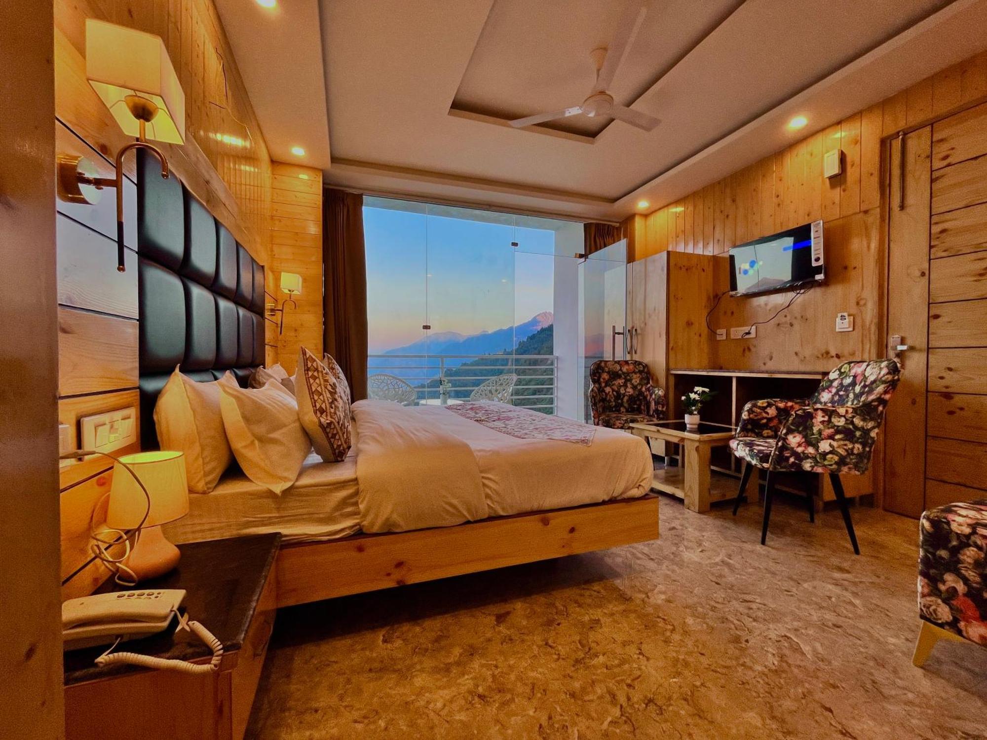 Hotel Hill View, Mussoorie - Near Jw Marriott Mussoorie, M 77377-32479 Eksteriør bilde